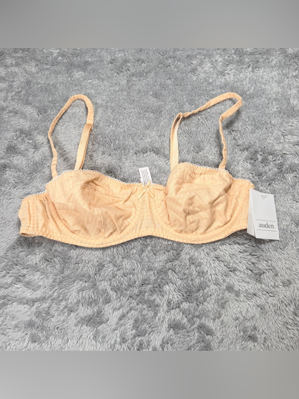Target Auden Peach Underwire Balconette Bra 237